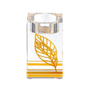 Waterdale Collection: Painted Crystal Tea Light Holders