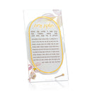 Waterdale Collection: Lucite Tabletop Hadlakas Neiros - Watercolor
