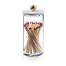 Waterdale Collection: Lucite Magnetic Match Holder - Cylinder