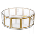 Waterdale Collection: Lucite Matzah Box Hexagon Outline