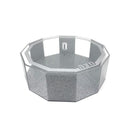 Waterdale Collection: Lucite Matzah Box Hexagon Glitter