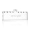 Waterdale Collection: Lucite Chanukah Menorah - Classic