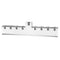 Waterdale Collection: Lucite Menorah - Clear