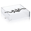Waterdale Collection: Lucite Shabbos Napkin Holder
