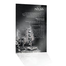 Waterdale Collection: Lucite Black Havdalah Card Painted By Zelda