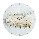 Waterdale Collection: Lucite Kosel At Winter Clock Painted By Zelda