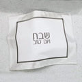 Waterdale Collection: Challah Cover Faux Leather Circle Border