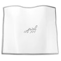 Waterdale Collection: Faux Leather Challah Cover Embroidered Edge