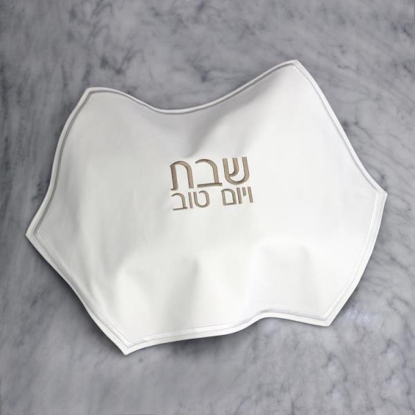 Waterdale Collection: Challah Cover Faux Leather Hexagon