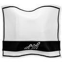 Waterdale Collection: Faux Leather Challah Cover Stripe Design