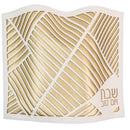 Waterdale Collection: Faux Leather Challah Cover Laser Cut