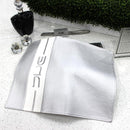 Waterdale Collection: Faux Leather Challah Cover Vertical Line Design