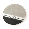 Waterdale Collection: Crystal Studded Faux Leather Matzah Cover - Silver