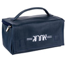 Waterdale Collection: Faux Leather Esrog Bag - Navy
