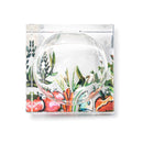 Waterdale Collection: Lucite Colorful Honey Dish With Cover & Metal Spoon Painted By Zelda