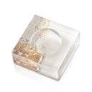Waterdale Collection: Lucite Gold Honey Dish Painted By Zelda