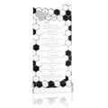 Waterdale Collection: Lucite Simanim Card - Onyx