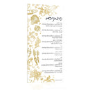 Waterdale Collection: Lucite Simanim Card - Sketched