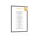 Waterdale Collection: Lucite Double Sided Simanim & Bencher Card