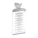 Waterdale Collection: Lucite Rosh Hashanah Apple Tabletop Simanim Stand (Set of 2)