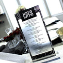 Waterdale Collection: Lucite Rosh Hashanah Blessings