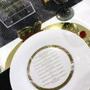 Waterdale Collection: Round Lucite Rosh Hashanah Card - Gold