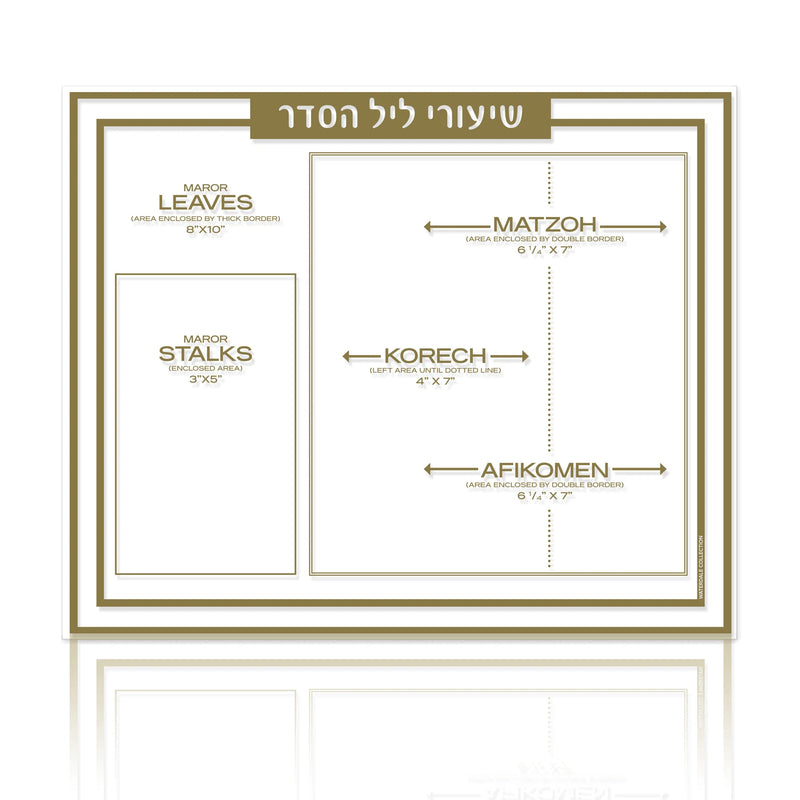 Waterdale Collection: Lucite Pesach Shiurim