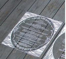 Waterdale Collection: Lucite Sukkah Decoration Kiddush - Black