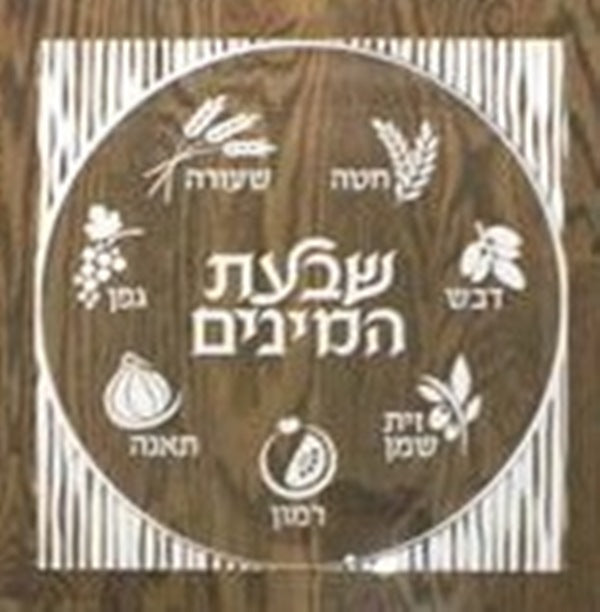 Waterdale Collection: Lucite Sukkah Decoration Shivas Haminim