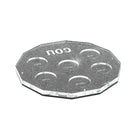 Waterdale Collection: Lucite Seder Plate Hexagon