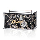 Waterdale Collection: Lucite Esrog Box - Agate