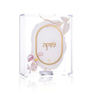 Waterdale Collection: Lucite Tzedakah Box - Watercolor