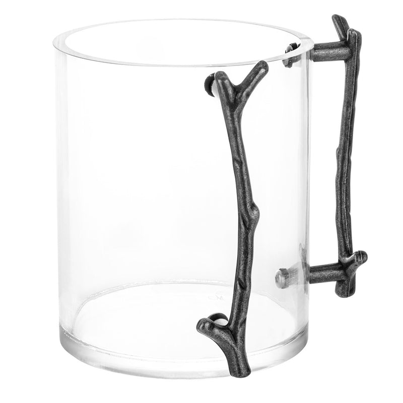 Waterdale Collection: Lucite Wash Cup - Branch Handle