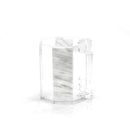 Waterdale Collection: Lucite Hexagon Wash Cup
