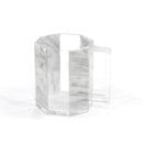 Waterdale Collection: Lucite Hexagon Wash Cup