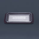 Challah Tray: Wood & Silver Plated Lace Design
