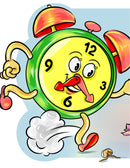 It's Bedtime, Says the Clock