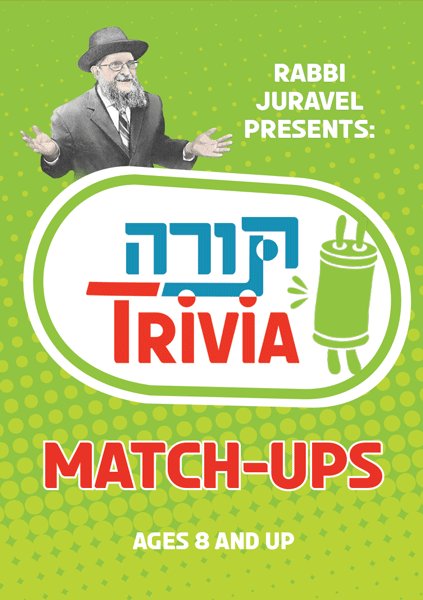 Rabbi Juravel Torah Trivia Match-Ups Card Game – Judaica Plaza