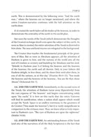 The Beginning: Comments and Notes On Bereishis