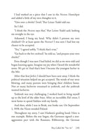 To Tell the Story