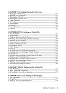 Bathing and Showering in Halachah