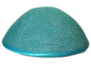 iKippah - Aqua Burlap Yarmulka