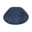 iKippah - Blue On Blue Plaid Yarmulka