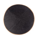 iKippah - Black Denim With Tan Rim Yarmulka