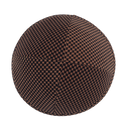 iKippah - Brown Houndstooth Yarmulka