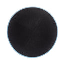 iKippah - Black Linen With Green Rim Yarmulka