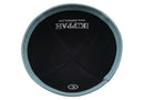iKippah - Black Linen With Green Rim Yarmulka