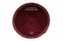 iKippah - Burgundy Metal Yarmulka