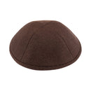 iKippah - Brown Wool Yarmulka