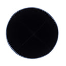 iKippah - Black Velvet With Denim Rim Yarmulka